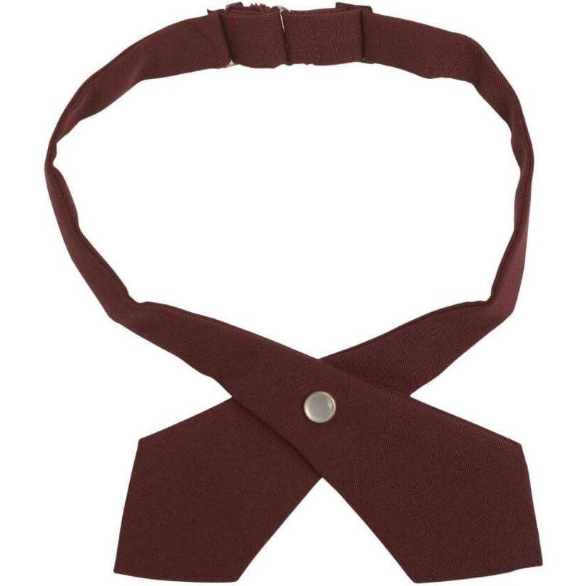 imageFrench Toast Girls Adjustable Cross Tie SolidBurgundy