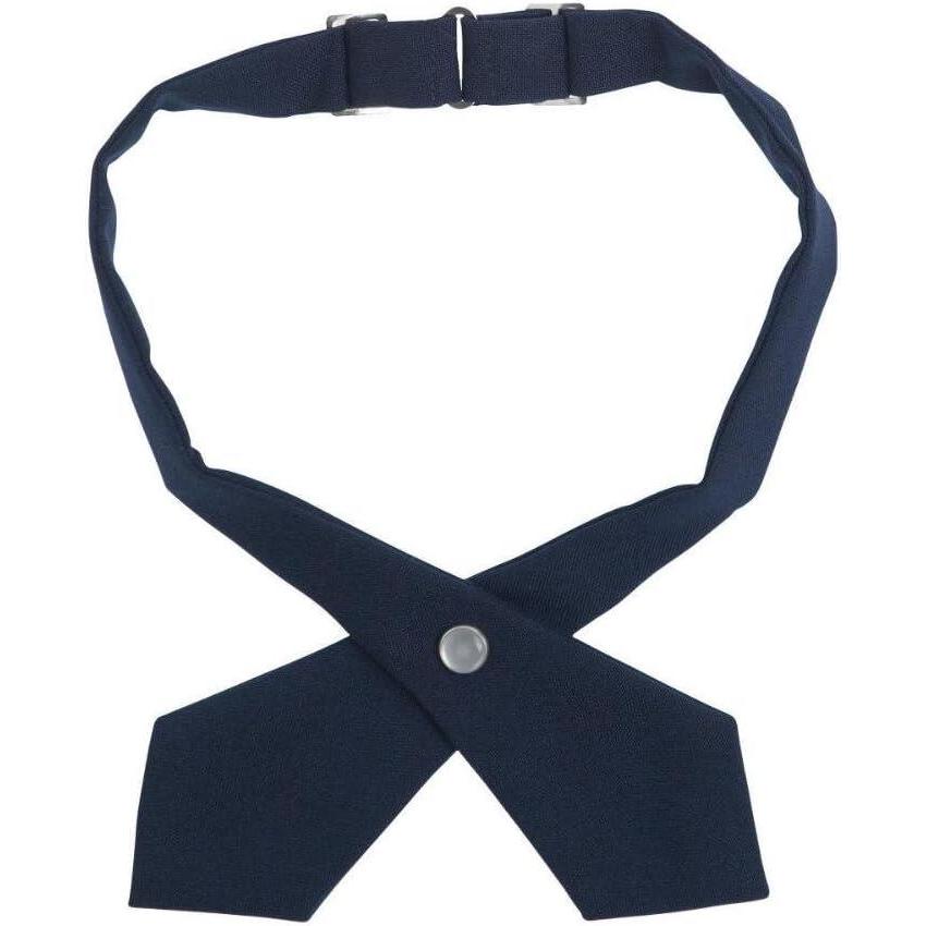 imageFrench Toast Girls Adjustable Cross Tie SolidNavy
