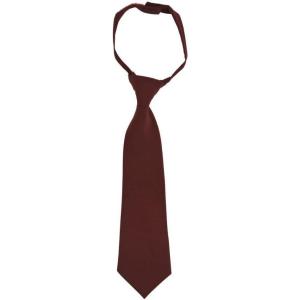 imageFrench Toast Boys Adjustable Solid Tie Size 47 Burgundy