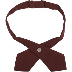 imageFrench Toast Girls Adjustable Cross Tie SolidBurgundy