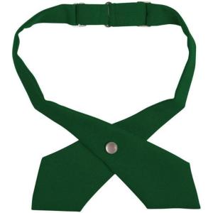 imageFrench Toast Girls Adjustable Cross Tie SolidHunter Green