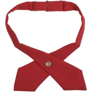 imageFrench Toast Girls Adjustable Cross Tie SolidRed