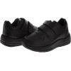 imageFrench Toast Boys Shoes  Kids Oxford School Uniform Loafer Church Dress Shoes SlipOn FauxLeather ToddlerBig Kid BlackBlack  Dual Straps
