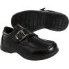 imageFrench Toast Boys Shoes  Kids Oxford School Uniform Loafer Church Dress Shoes SlipOn FauxLeather ToddlerBig Kid BlackBlack Buckle