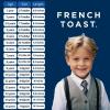 imageFrench Toast Boys Shoes  Kids Oxford School Uniform Loafer Church Dress Shoes SlipOn FauxLeather ToddlerBig Kid BlackBlack Double Starp