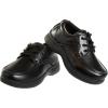 imageFrench Toast Boys Shoes  Kids Oxford School Uniform Loafer Church Dress Shoes SlipOn FauxLeather ToddlerBig Kid BlackBlack Laceup