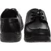 imageFrench Toast Boys Shoes  Kids Oxford School Uniform Loafer Church Dress Shoes SlipOn FauxLeather ToddlerBig Kid BlackFt Black Lace Up