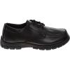 imageFrench Toast Boys Shoes  Kids Oxford School Uniform Loafer Church Dress Shoes SlipOn FauxLeather ToddlerBig Kid BlackFt Black Lace Up