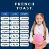 imageFrench Toast Girls Round Toe Ankle Strap Maryjane School Shoes  Mary Jane Chunky Platform Oxford Dress Shoe Pumps  BlackNavyBrown Size 125 Little KidBig KidBlack Patent