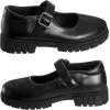 imageFrench Toast Girls Round Toe Ankle Strap Maryjane School Shoes  Mary Jane Chunky Platform Oxford Dress Shoe Pumps  BlackNavyBrown Size 125 Little KidBig KidBlack