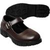 imageFrench Toast Girls Round Toe Ankle Strap Maryjane School Shoes  Mary Jane Chunky Platform Oxford Dress Shoe Pumps  BlackNavyBrown Size 125 Little KidBig KidBrown