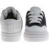 imageFrench Toast Kids Oxford Dress Shoes  Lace Up Loafer School Uniform Saddle Shoe for Girls and Boys Sizes 1113 Little Kid  17 Big KidWhite Black