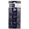 imageFrench Toast Kids School Uniform Bow Clips Headband and Ponytail Holders 4pack Navy Blue ampamp White One Size