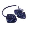imageFrench Toast Kids School Uniform Headbands 4pack Navy Blue ampamp White One Size
