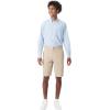 imageFrench Toast Mens Adjustable Waist Flat Front ShortKhaki