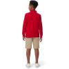 imageFrench Toast Mens Long Sleeve Cotton Blend Pique Polo ShirtRed