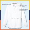 imageFrench Toast Mens Long Sleeve Cotton Blend Pique Polo ShirtRed