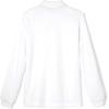imageFrench Toast Mens Long Sleeve Cotton Blend Pique Polo ShirtWhite