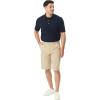 imageFrench Toast Mens Moisture Wicking Flat Front Stretch Microfiber Performance ShortKhaki