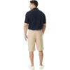 imageFrench Toast Mens Moisture Wicking Flat Front Stretch Microfiber Performance ShortKhaki