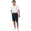 imageFrench Toast Mens Moisture Wicking Flat Front Stretch Microfiber Performance ShortNavy