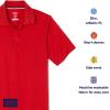 imageFrench Toast Mens Moisture Wicking Performance Sport Polo Short Sleeve ShirtBurgundy