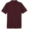 imageFrench Toast Mens Moisture Wicking Performance Sport Polo Short Sleeve ShirtBurgundy
