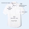 imageFrench Toast Mens Short Sleeve Classic Poplin Dress ShirtWhite