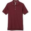 imageFrench Toast Mens Short Sleeve Pique Polo TShirtBurgundy