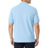 imageFrench Toast Mens Short Sleeve Pique Polo TShirtLight Blue