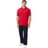 imageFrench Toast Mens Short Sleeve Pique Polo TShirtRed
