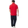imageFrench Toast Mens Short Sleeve Pique Polo TShirtRed