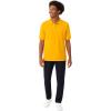 imageFrench Toast Mens Sleeve Pique Polo Shirt Standard ampamp HuskyGold