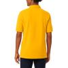 imageFrench Toast Mens Sleeve Pique Polo Shirt Standard ampamp HuskyGold