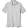 imageFrench Toast Mens Sleeve Pique Polo Shirt Standard ampamp HuskyHeather Gray