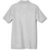 imageFrench Toast Mens Sleeve Pique Polo Shirt Standard ampamp HuskyHeather Gray