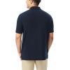 imageFrench Toast Mens Sleeve Pique Polo Shirt Standard ampamp HuskyNavy