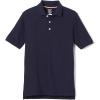 imageFrench Toast Mens Sleeve Pique Polo Shirt Standard ampamp HuskyNavy