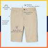 imageFrench Toast Womens Adjustable Waist Stretch Twill Bermuda ShortNavy Blue