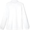 imageFrench Toast mens Long Sleeve Cotton Blend Pique Polo ShirtWhite