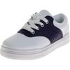 imageFrench Toast Kids Oxford Dress Shoes  Lace Up Loafer School Uniform Saddle Shoe for Girls and Boys Sizes 1113 Little Kid  17 Big KidWhiteNavy