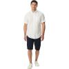 imageFrench Toast Mens Expandable Collar Short Sleeve Oxford Dress ShirtWhite