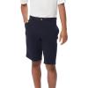 imageFrench Toast Mens Moisture Wicking Flat Front Stretch Microfiber Performance ShortNavy