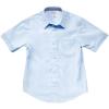 imageFrench Toast Mens Short Sleeve Classic Poplin Dress ShirtLight Blue