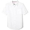 imageFrench Toast Mens Short Sleeve Classic Poplin Dress ShirtWhite