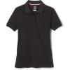 imageFrench Toast Womens Short Sleeve Stretch Pique Polo ShirtBlack