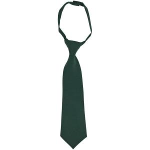 imageFrench Toast Boys Adjustable Solid 812 Size TieHunter Green