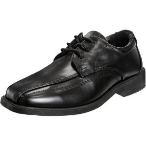 imageFrench Toast Boys Dress Shoes  Classic LaceUp Oxford Casual Dress Formal Shoes  Black Size 7 Toddler  Size 6 Big KidBlack