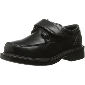 imageFrench Toast Boys Shoes  Kids Oxford School Uniform Loafer Church Dress Shoes SlipOn FauxLeather ToddlerBig Kid BlackBlack