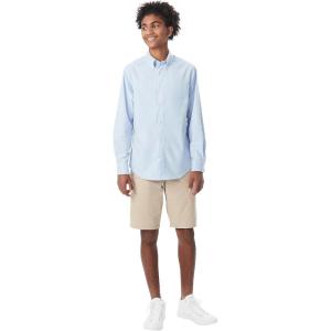 imageFrench Toast Mens Adjustable Waist Flat Front ShortKhaki